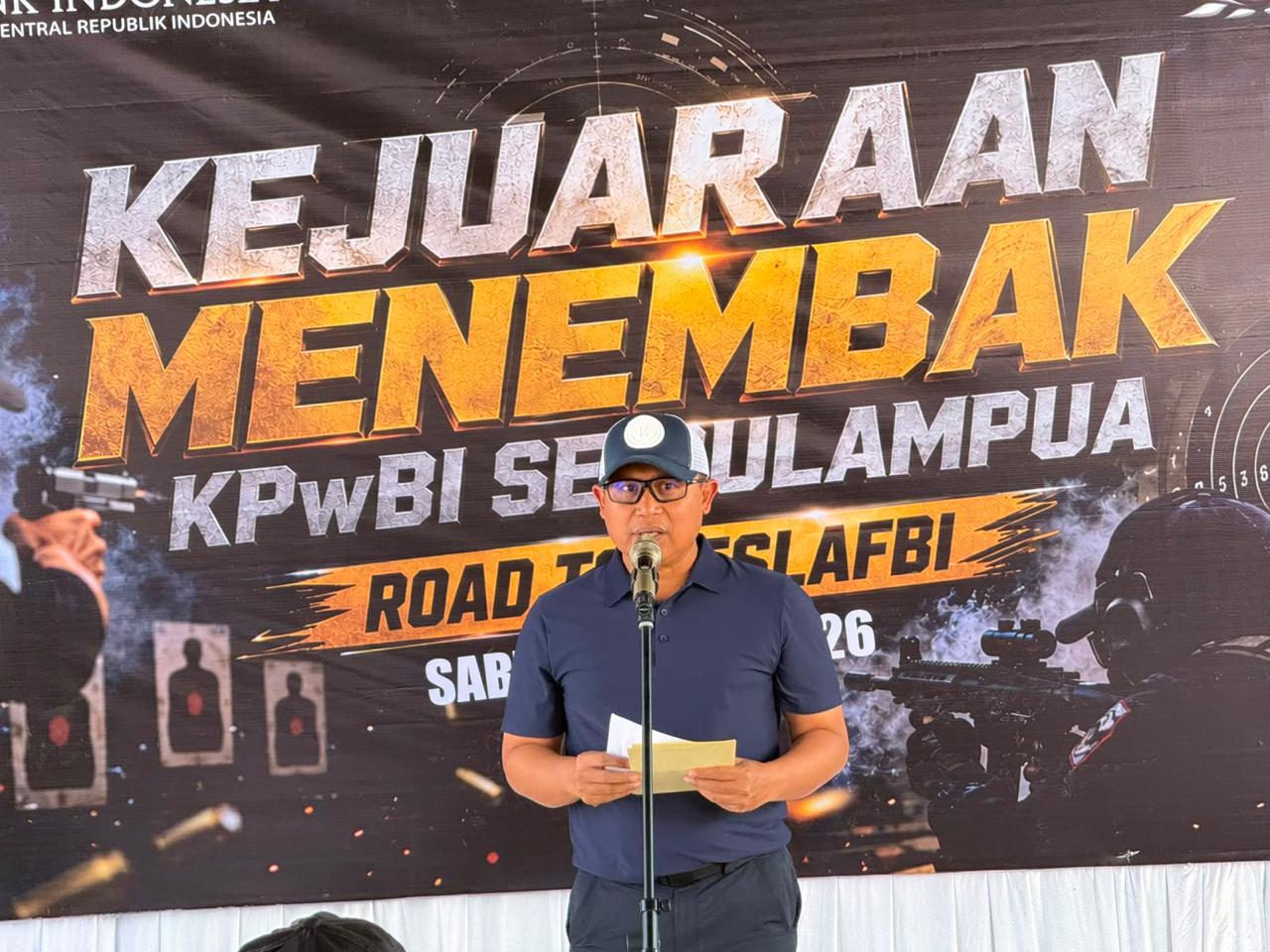 Bangun Kebersamaan Lewat Olahraga, Satbrimob Polda Sulsel dan BI Gelar Lomba Menembak Presisi