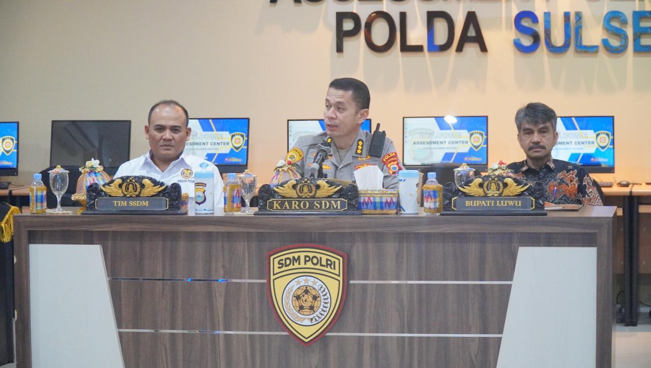Pemkab Luwu Gandeng Assessment Center Polda Sulsel, 30 Pejabat Ikuti Uji Kompetensi Berbasis Merit System