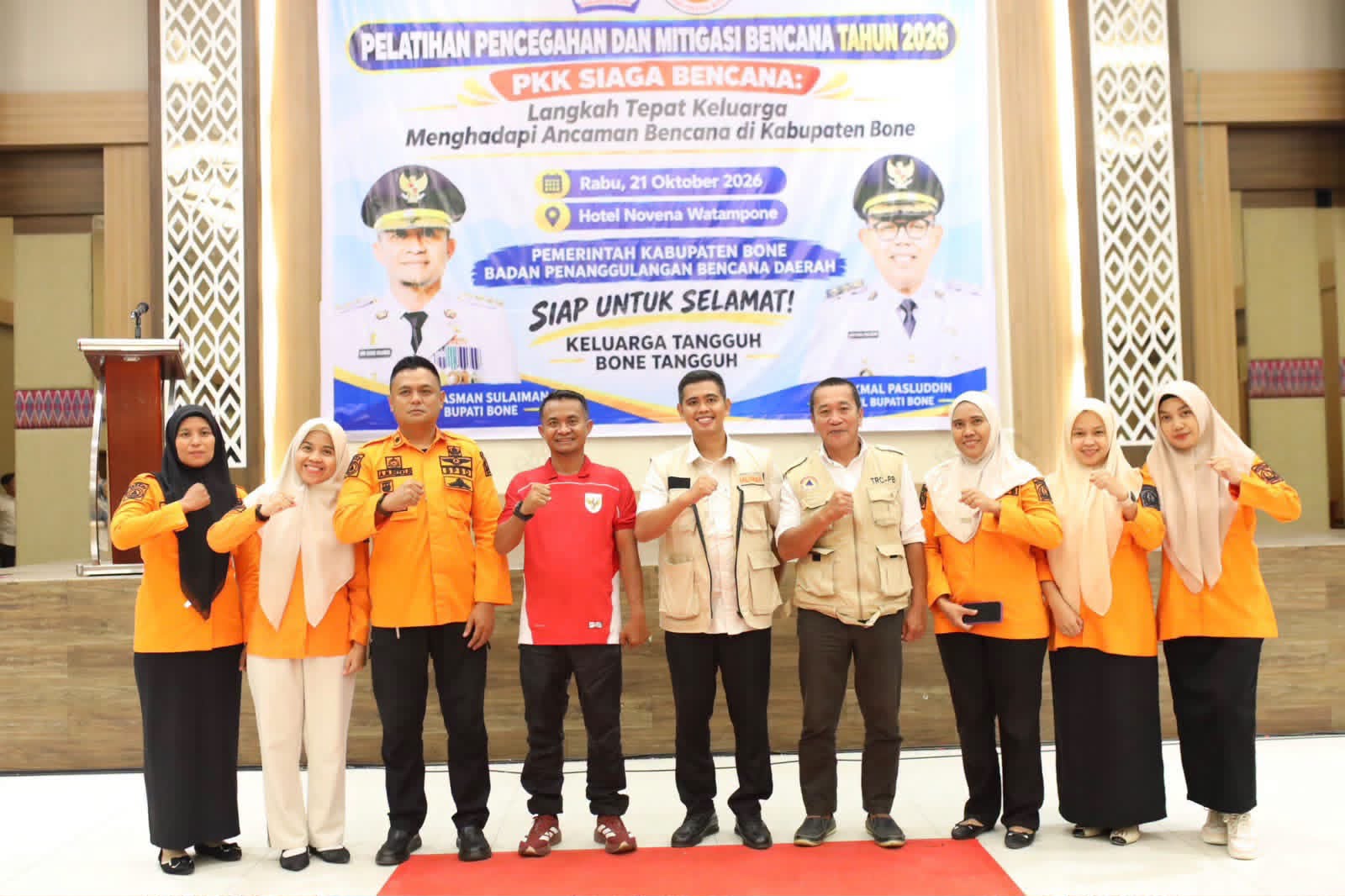 BPBD Bone Gelar Pelatihan Mitigasi Bencana, Libatkan 200 Kader PKK